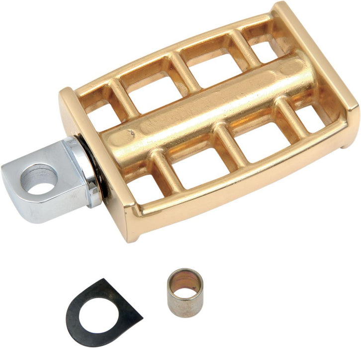Drag Specialties Kickstarter Pedal Brass - Part #11120031 - Hogparts UK