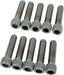 Drag Specialties Socket-Head Bolt 5/16-18X1.25 Knurled Chrome - Part #DS190547 - Hogparts UK