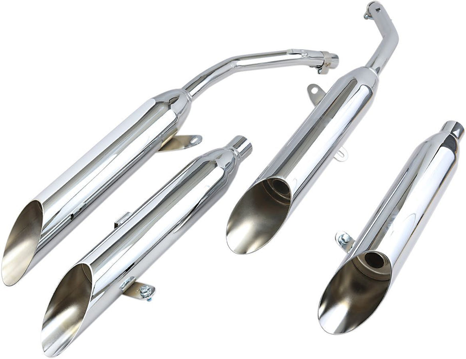 Cobra Slashcut Slip-On Mufflers #1164SC