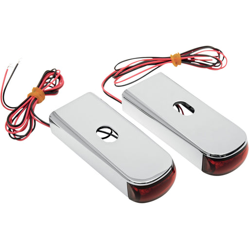 Alloy Art Fender Strut Led Marker Lights Raw - Part #124724 - Hogparts UK