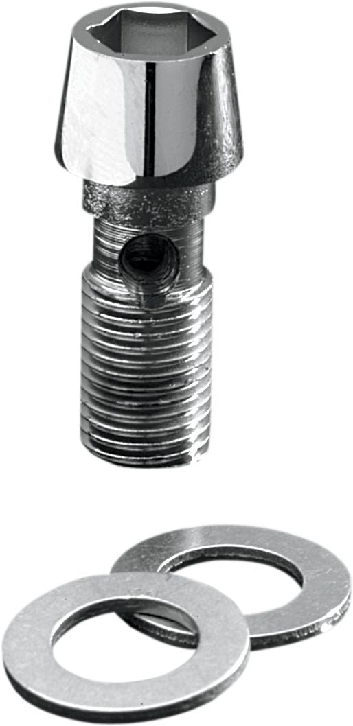 Gardner-Westcott Polished Chrome Tapered Socket-Head Banjo Bolt #P-80-110