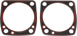Cylinder Base Gaskets Metal With Bead Front & Rear, 16777-94 - Part #DS174116 - Hogparts UK