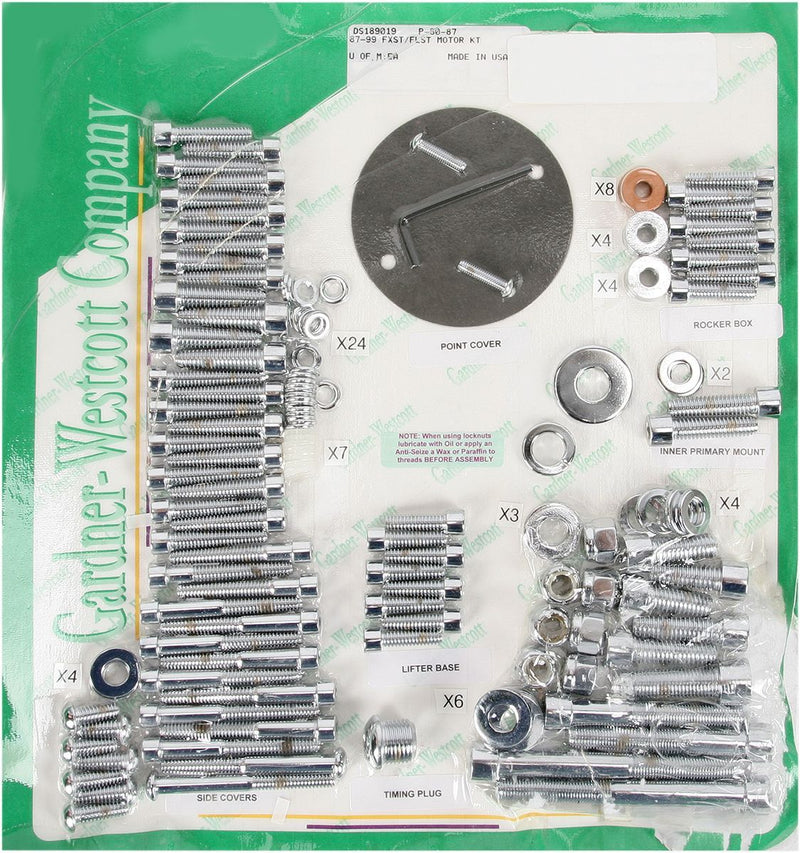 Gardner-Westcott Bolt Kit #P-80-87