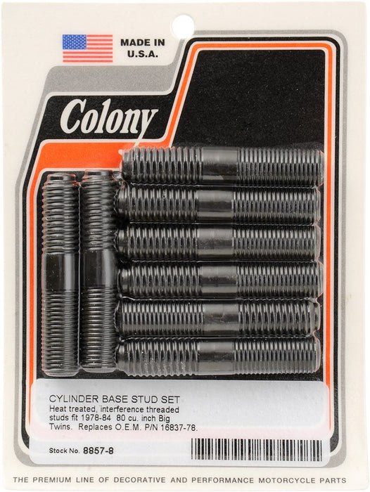 Colony Cylinder Base Studs #8857-8
