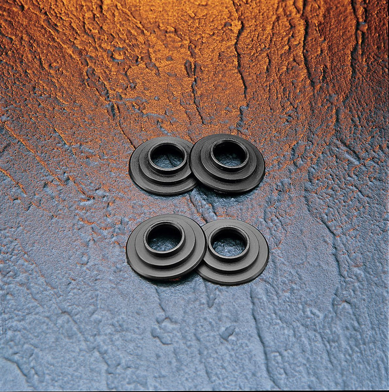 Andrews Low-profile Lower Spring Collars - Steel, Set of 4 for Harley-Davidson Sportster 1957-1985