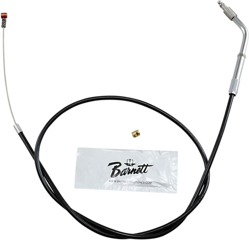 Barnett Black Vinyl Throttle/Idle Cable #101-30-40006