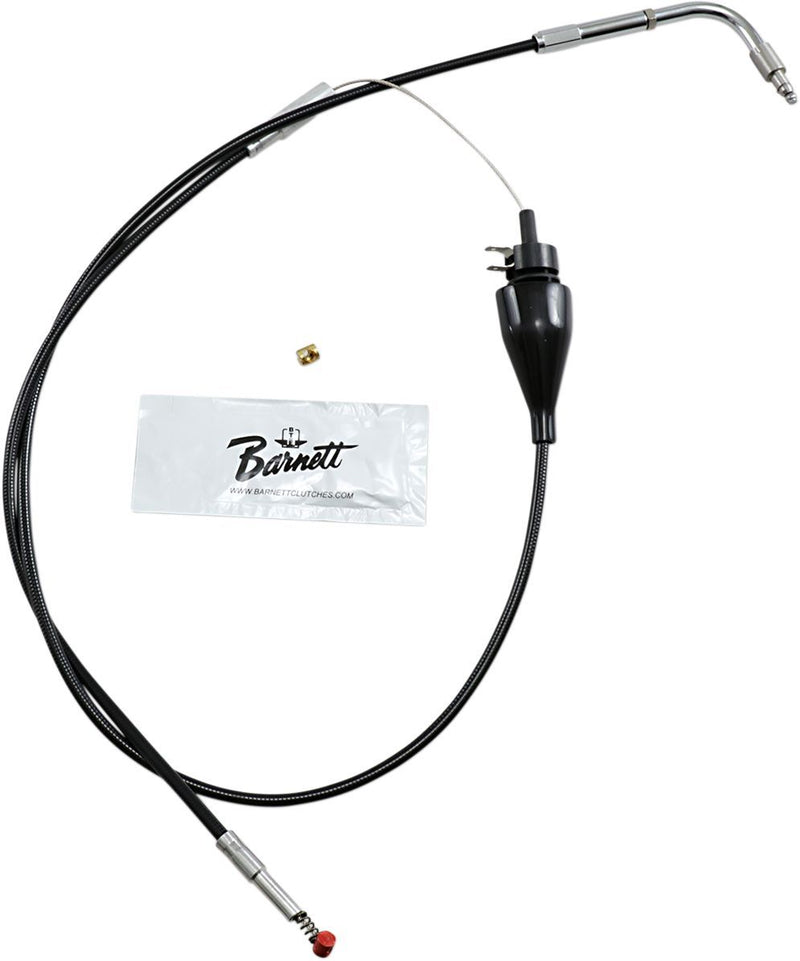 Barnett Black Vinyl Throttle/Idle Cable #101-30-41002
