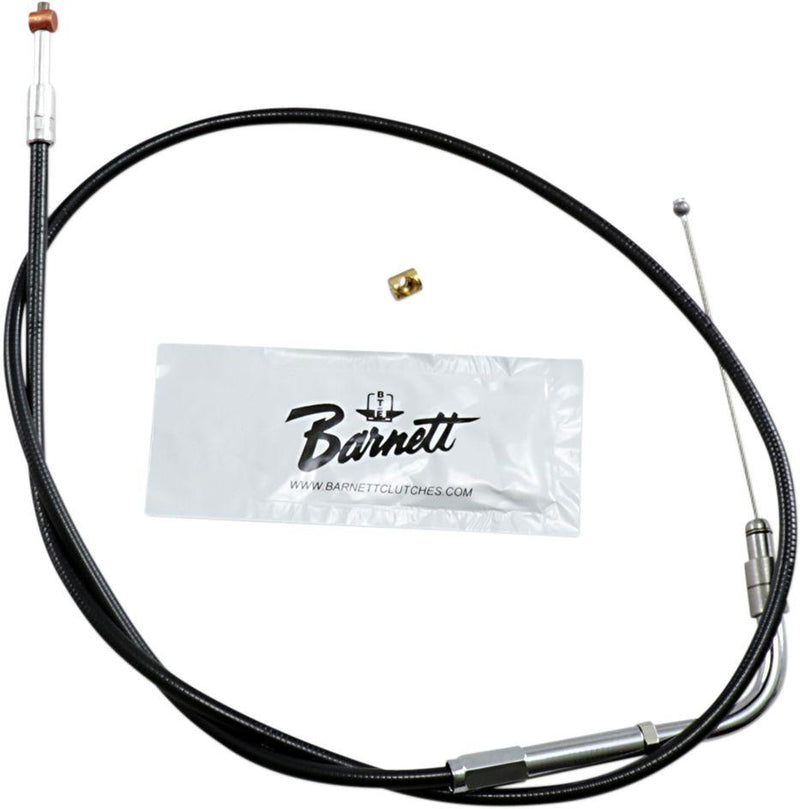 Barnett Black Vinyl Throttle/Idle Cable #101-30-30019