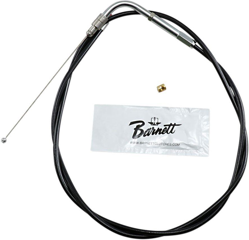 Barnett Black Vinyl Throttle/Idle Cable #101-30-30018