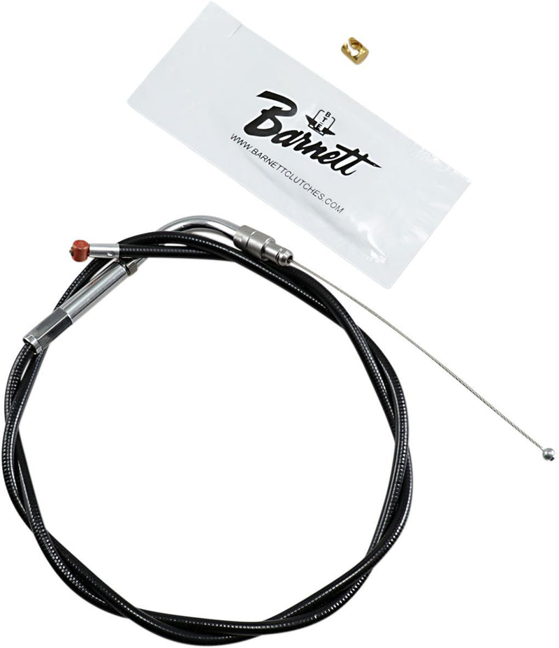 Barnett Black Vinyl Throttle/Idle Cable #308-96-DS