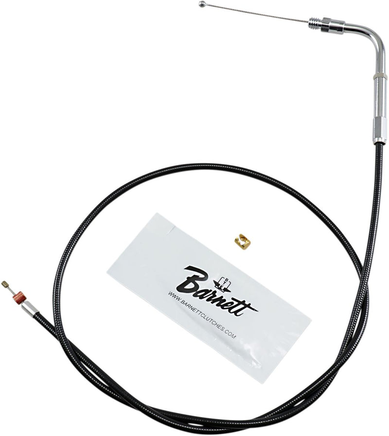 Barnett Black Vinyl Throttle/Idle Cable #101-30-30011