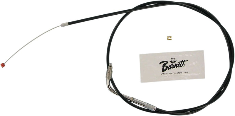 Barnett Black Vinyl Throttle/Idle Cable #306-96+6-DS