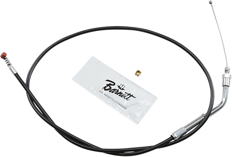Barnett Black Vinyl Throttle/Idle Cable #101-30-40004