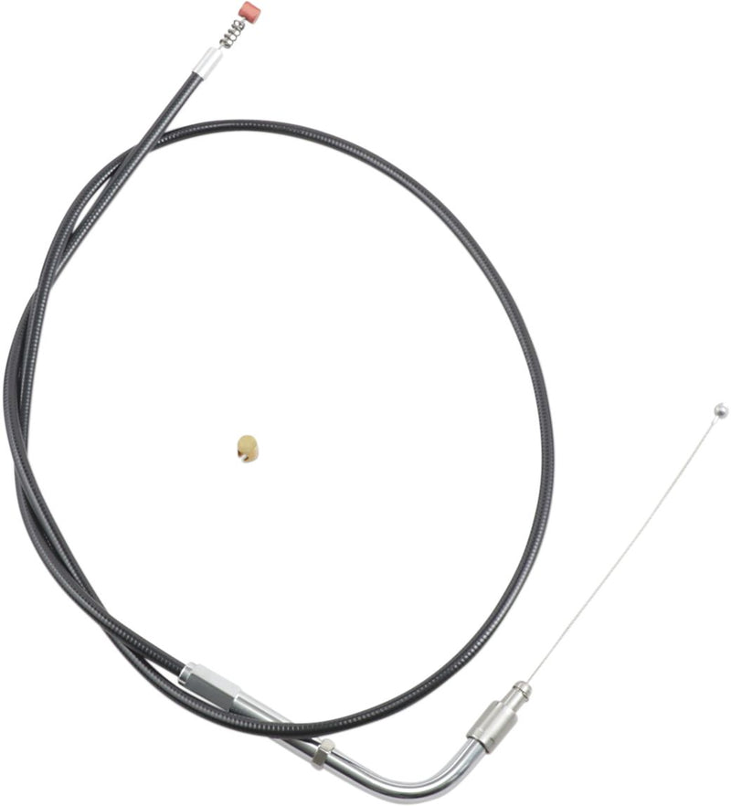 Barnett Black Vinyl Throttle/Idle Cable #309-96-DS