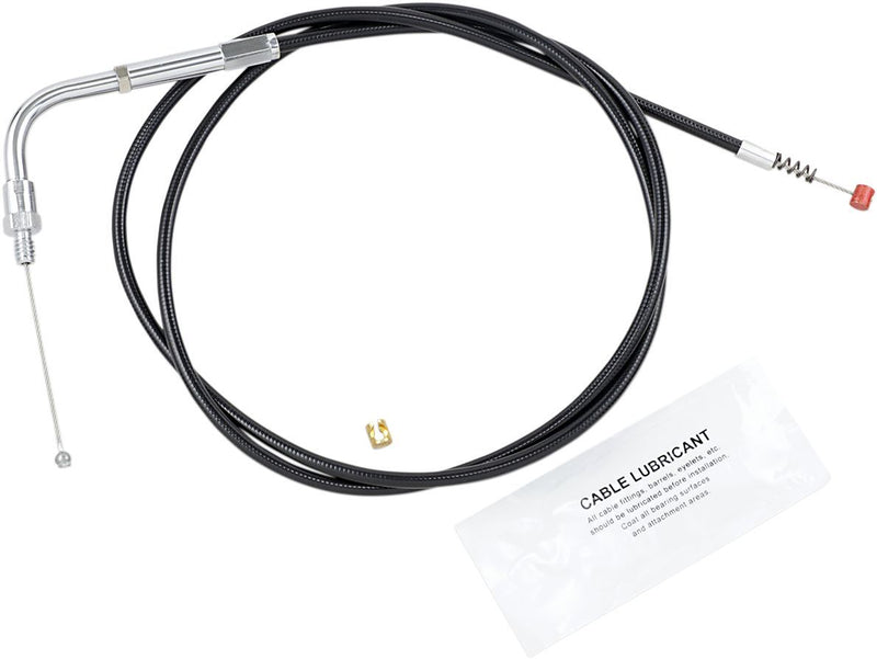 Barnett Black Vinyl Throttle/Idle Cable #101-30-40011-06