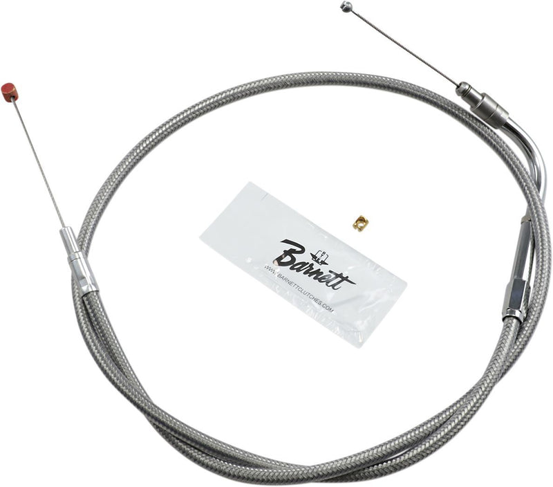 Barnett Stainless Steel Throttle/Idle Cable #400-96SC-DS