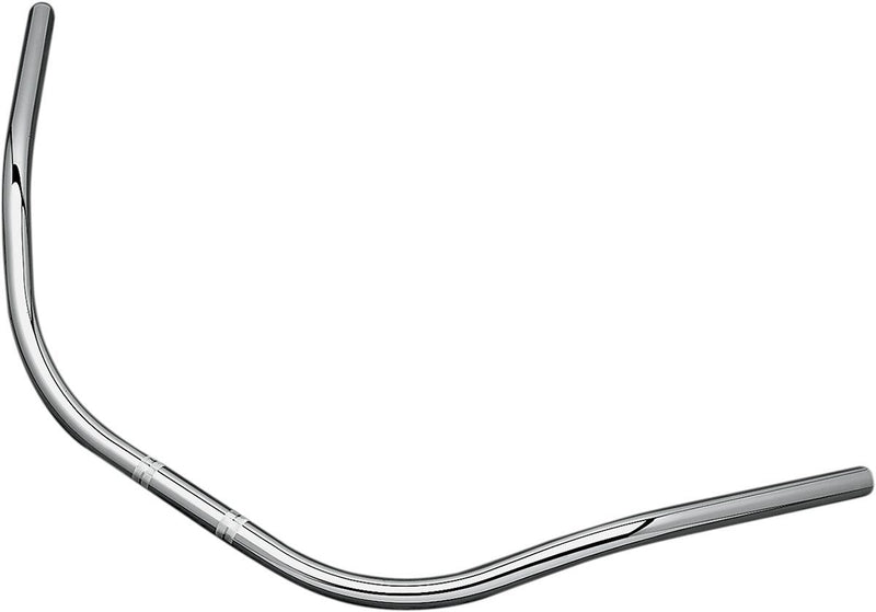 BURLY BRAND HANDLEBAR 1" LONGHORN BAR CHROME - DS300239 - Hogparts UK