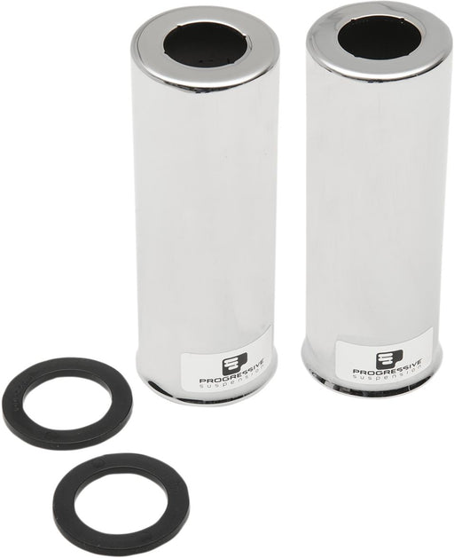 Progressive Suspension Chrome Shock Cover Kit. Part # PS5029C - Hogparts UK