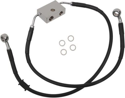 Drag Specialties Frt Brake Line Xl Bk +6 - Part #17415293 - Hogparts UK