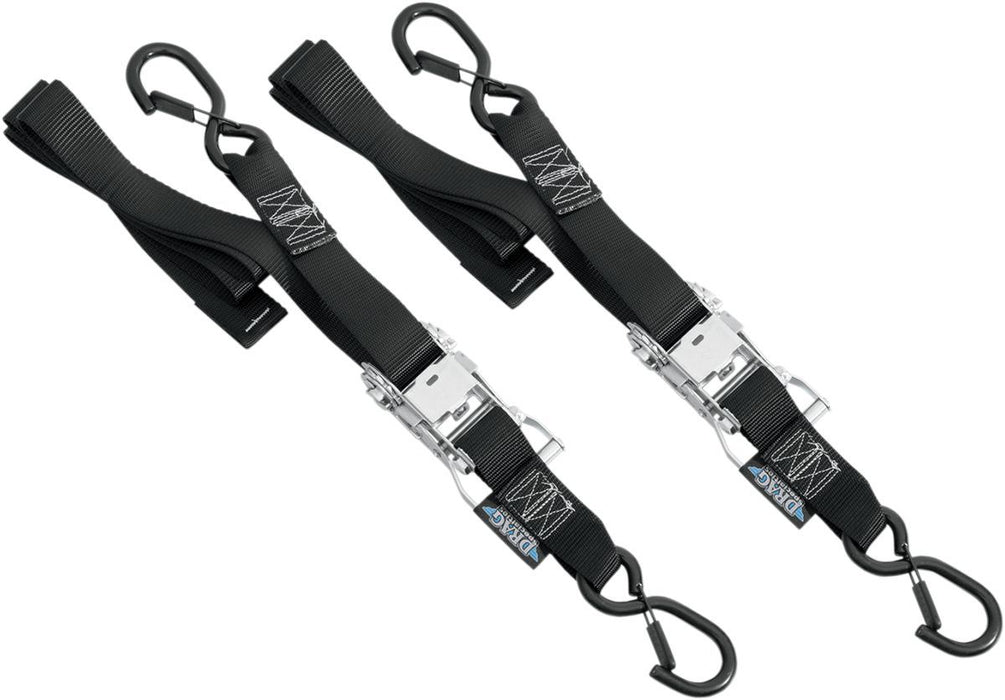 Drag Specialties Ratchet Tie-Downs 1.5"X6' - Part #39200181 - Hogparts UK
