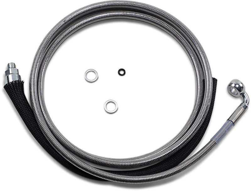 Drag Specialties Clutch Line Stainless Steel + 6" Hydraulic - Part #06610013 - Hogparts UK