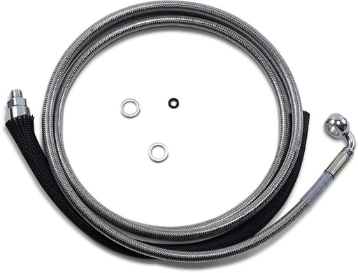 Drag Specialties Clutch Line Stainless Steel + 6" Hydraulic - Part #06610013 - Hogparts UK