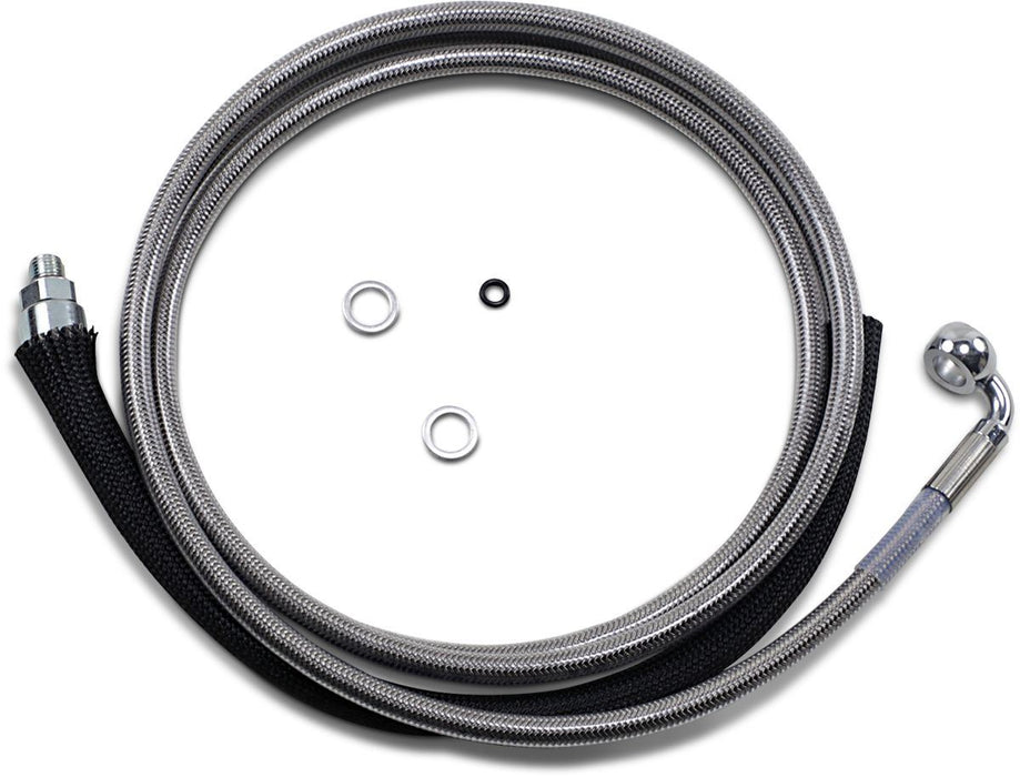 Drag Specialties Clutch Line Stainless Steel + 6" Hydraulic - Part #06610013 - Hogparts UK