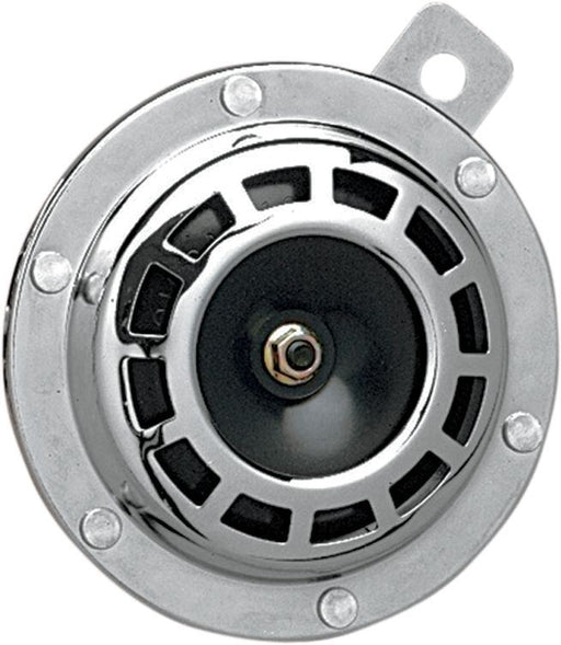 Drag Specialties Mag Horn 12V 4" Chrome 113Db - Part #DS271997 - Hogparts UK