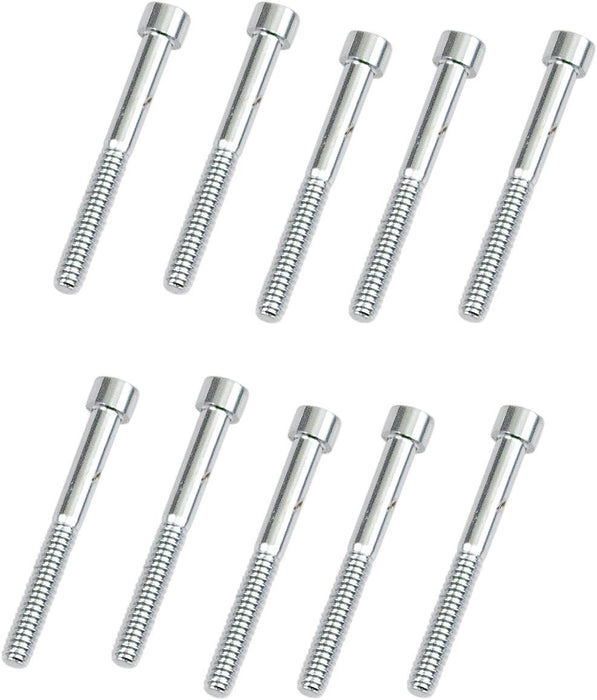 Drag Specialties Socket-Head Bolt 10-24X1.75 Smooth Chrome - Part #DS190593S - Hogparts UK