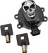Drag Specialties Switch Ignition Skull Gloss Black - Part #21060421 - Hogparts UK