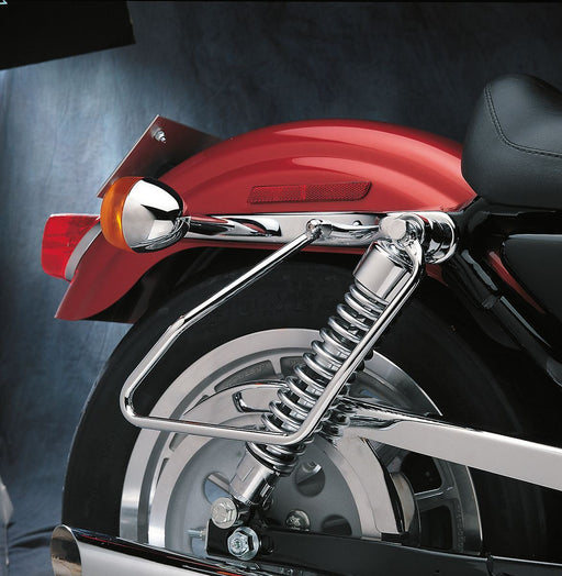 Drag Specialties Saddlebag Support Bracket Chrome - Part #DS110857 - Hogparts UK