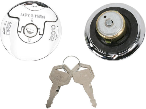 Drag Specialties Locking Gas Cap Non-Vented - Part #DS390079 - Hogparts UK