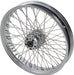 Drag Specialties Front Wheel 21X3.5 Dual-Disc 60-Spoke Chrome - Part #02030406 - Hogparts UK