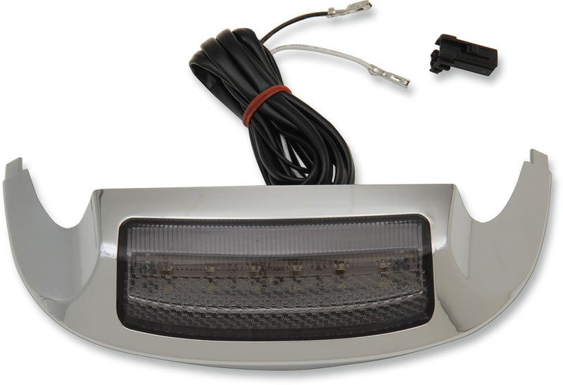 Drag Specialties Led Front Fender Tip Light Chrome/Smoke/White - Part #20401963 - Hogparts UK