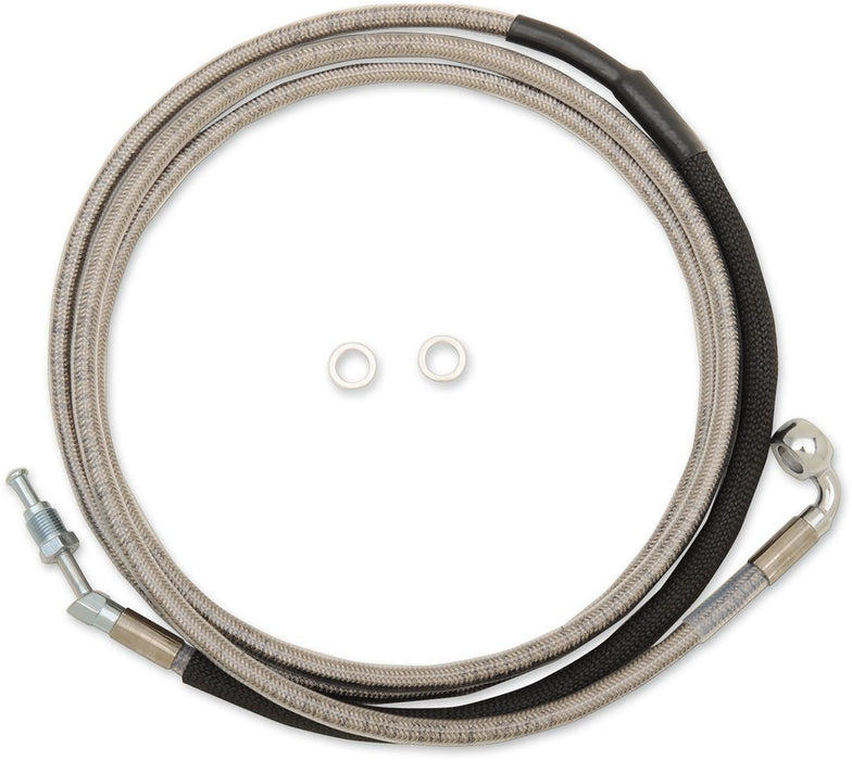 Drag Specialties Clutch Line Stainless Steel + 10" Hydraulic - Part #06610031 - Hogparts UK