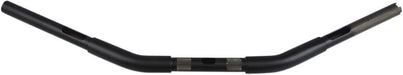 Drag Specialties Handlebar 1-1/4" Drilled Buffalo Drag Bar Flat Black TBW - Part #06014235 - Hogparts UK