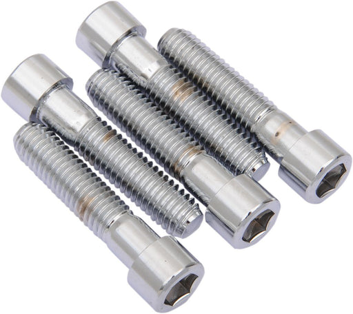 Drag Specialties Socket-Head Bolt 7/16-14X1.75 Smooth Chrome - Part #DS192299 - Hogparts UK