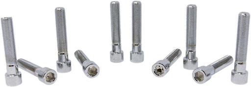 Drag Specialties Socket-Head Bolt 3/8-24X2 Smooth Chrome - Part #DS190582S - Hogparts UK
