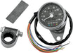 Drag Specialties 2.4" Mechanical Speedometer 2:1 With Led Indicators Chrome Black Face - Part #22100208 - Hogparts UK