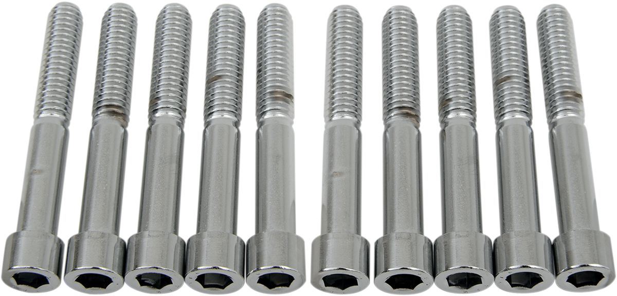Drag Specialties Socket-Head Bolt 5/16-18X2.25 Smooth Chrome - Part #DS190551S - Hogparts UK