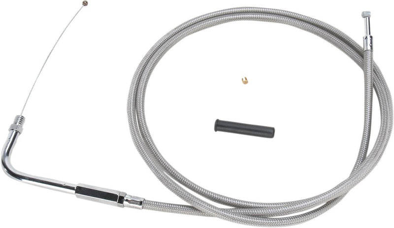 Drag Specialties Throttle Cable Stainless Steel 54" - Part #06510701 - Hogparts UK