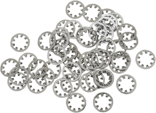 Drag Specialties Internal Star Washer Kit Chrome 5/16" - Part #DS190507 - Hogparts UK