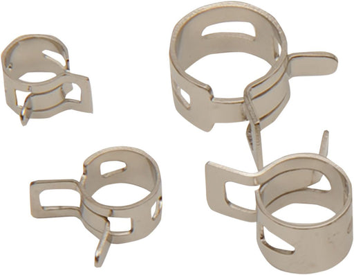 Drag Specialties Spring Clamps Assortment Chrome - Part #24020213 - Hogparts UK