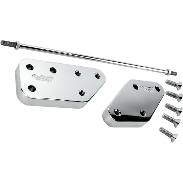 Accutronix  Extension Plate 3" Forward Control Chrome - Part #118823 - Hogparts UK