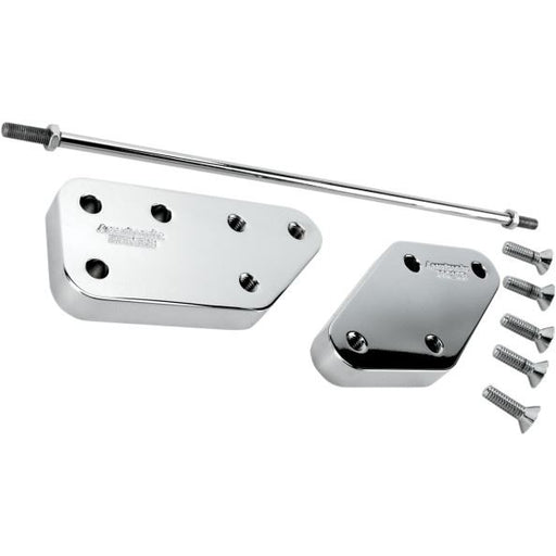 Accutronix  Extension Plate 3" Forward Control Chrome - Part #118823 - Hogparts UK