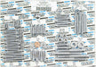 Drag Specialties Chrome Socket-Head Motor Bolt Kit Smooth - Part #DS190869S - Hogparts UK