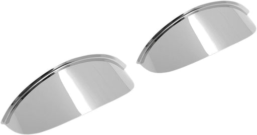 Drag Specialties Spotlight Visor 4.5" Chrome Plain - Part #20010370 - Hogparts UK