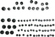 Drag Specialties Bolt Cover Kit Standard Black - Part #24010713 - Hogparts UK