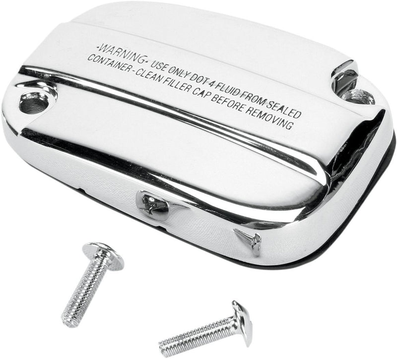 Drag Specialties Handlebar Master Cylinder Cover Chrome - Part #06110031 - Hogparts UK