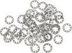 Drag Specialties Internal Star Washer Kit Chrome 1/4" - Part #DS190506 - Hogparts UK